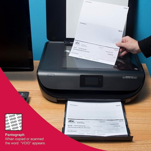 Marbled Financial Paper (04517) Docugard printable checks 3 part 500 sheets 24# - Picture 10 of 11